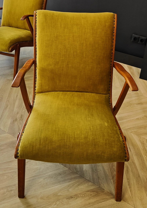 Image 1 of Due poltrone Mid-Century | Vintage - set di 2 sedie