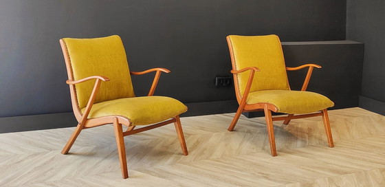 Image 1 of Due poltrone Mid-Century | Vintage - set di 2 sedie