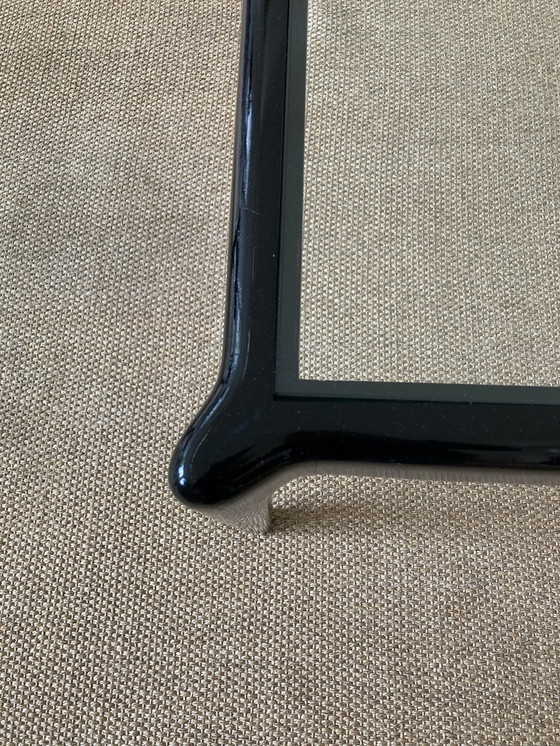 Image 1 of Tavolino da caffè vintage di metà secolo, laccato nero