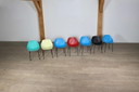 7x Meurop Coquillage Chairs By Pierre Guariche
