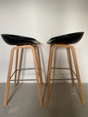 2x Hay About a Stool bar stools