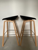 2x Hay About a Stool bar stools