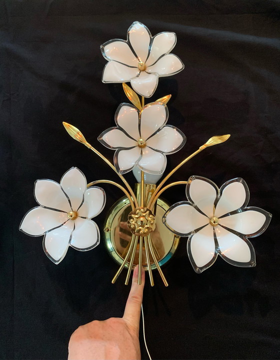 Image 1 of 2x Lampex vintage wall lamps