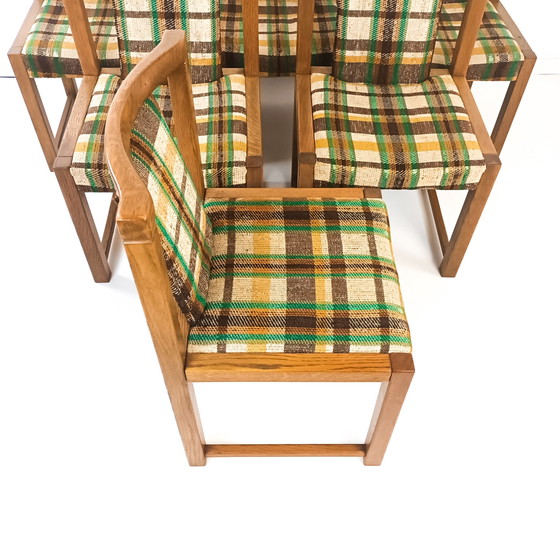 Image 1 of 6x chaise de salle à manger vintage