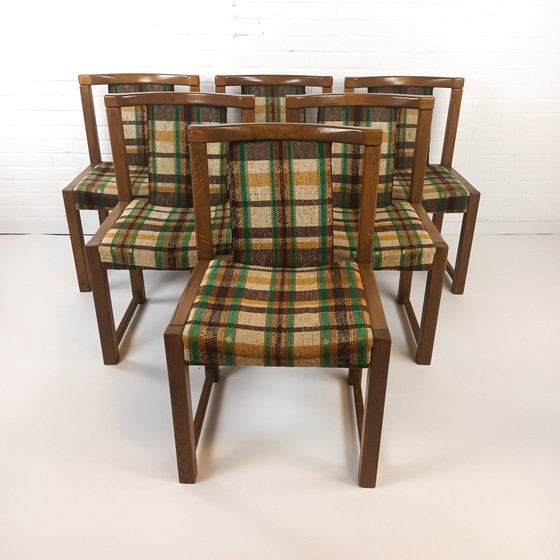 Image 1 of 6x chaise de salle à manger vintage