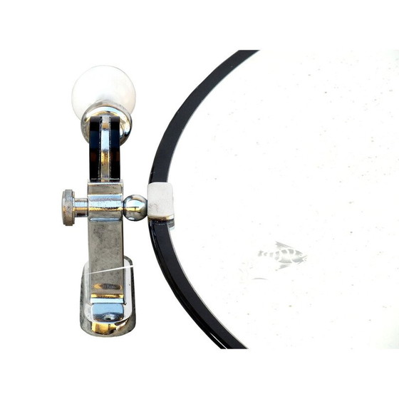 Image 1 of Specchio da parete vintage inclinabile Osvaldo Borsani Metalvetro Galvorame Siena 1930