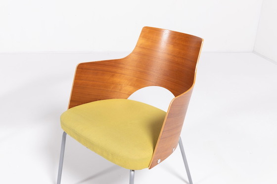 Image 1 of Set Of 6 Scandinavian Design ‘Cortina’ Shell/Club Chairs By Gunilla Allard