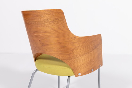 Image 1 of Set Of 6 Scandinavian Design ‘Cortina’ Shell/Club Chairs By Gunilla Allard