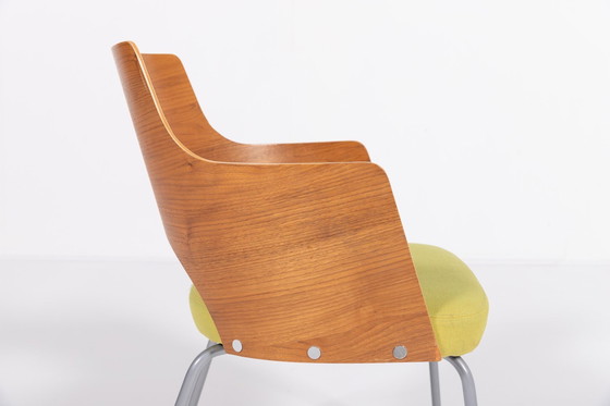 Image 1 of Set Of 6 Scandinavian Design ‘Cortina’ Shell/Club Chairs By Gunilla Allard