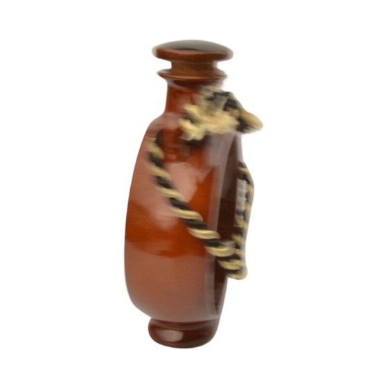 Image 1 of Vintage ceramic water bottle wall clock for Upg Halle, Germany 1970