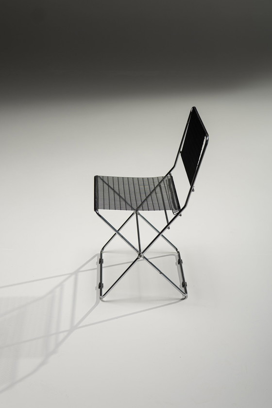 Image 1 of Set di 4 sedie regolabili di De Marco &amp; Rebolini per Robots, Italia, anni &#39;70