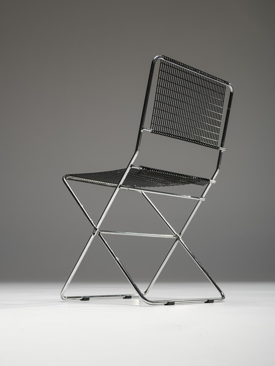 Image 1 of Set di 4 sedie regolabili di De Marco &amp; Rebolini per Robots, Italia, anni &#39;70