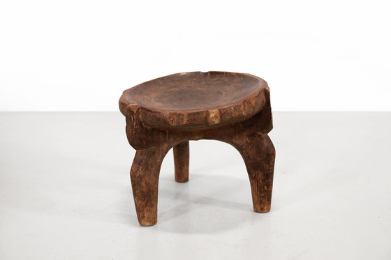 Image 1 of Early 20th century African tribal stool from Tanzania