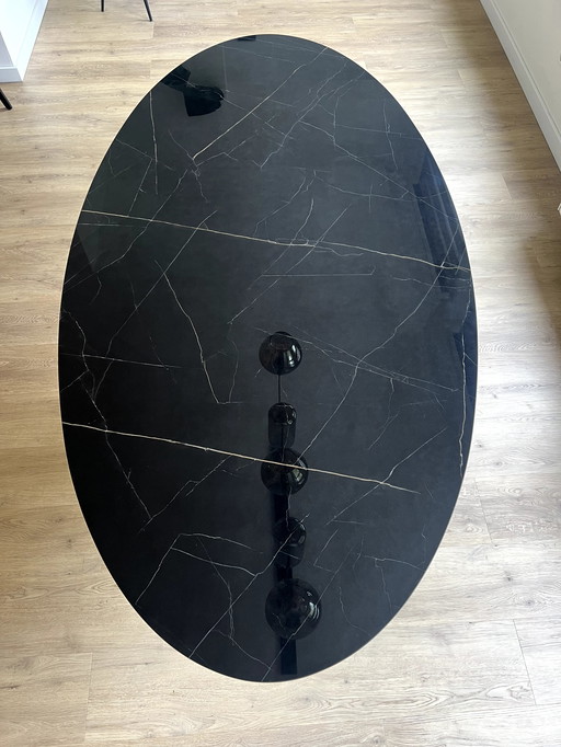 Kas20 Marble Dining Table Oval