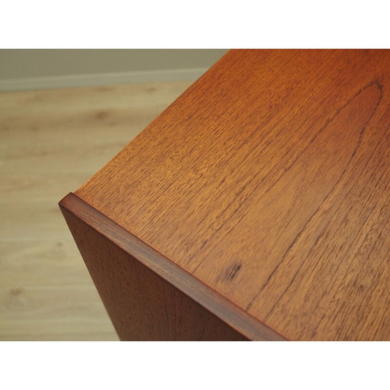 Image 1 of Vintage high sideboard in teak veneer for PMJ Viby, Denmark 1960