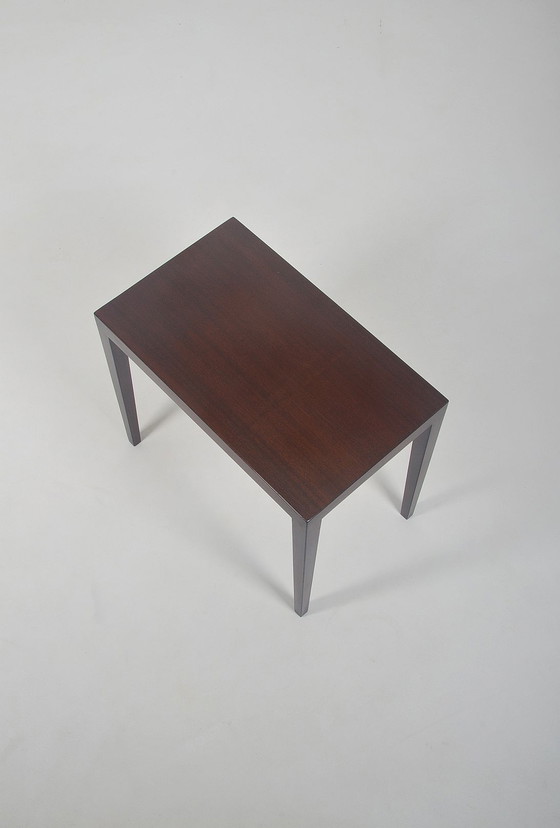 Image 1 of Danish wooden side table by Severin Hansen for Haslev, 1960s