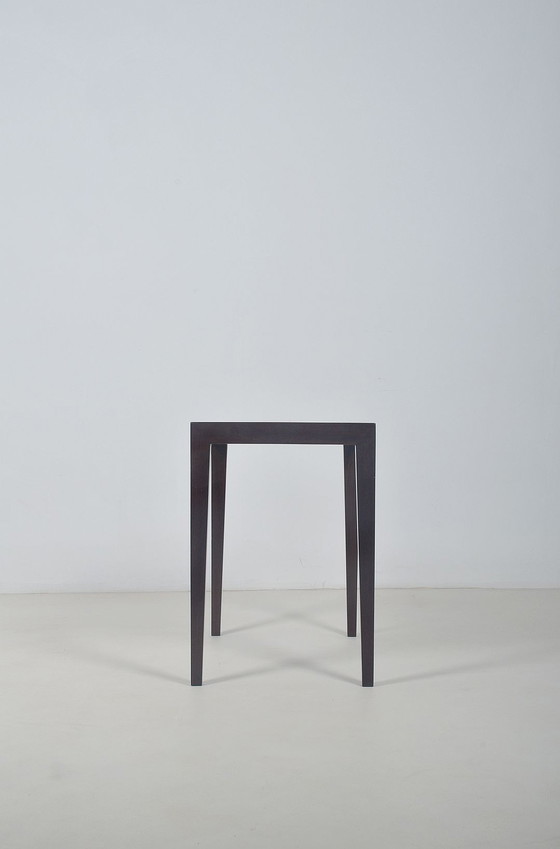 Image 1 of Danish wooden side table by Severin Hansen for Haslev, 1960s