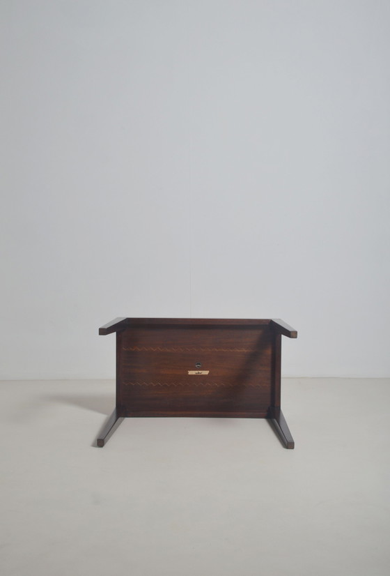 Image 1 of Danish wooden side table by Severin Hansen for Haslev, 1960s