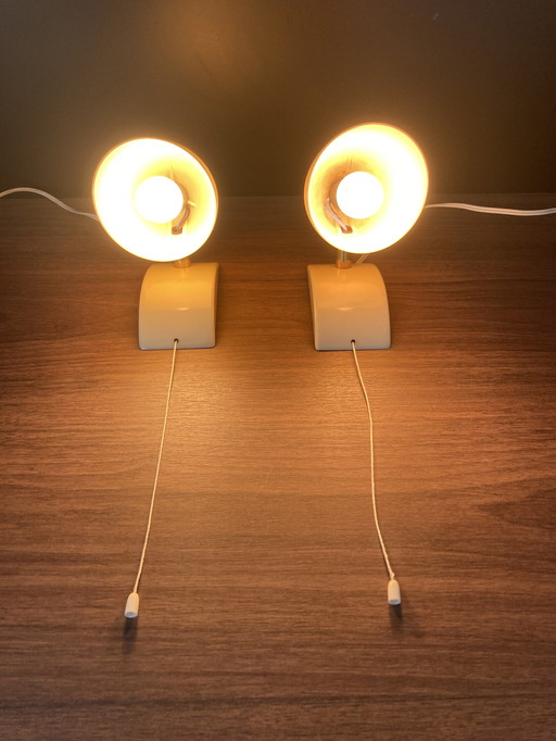 2x Hoffmeister & Sohn wall lights