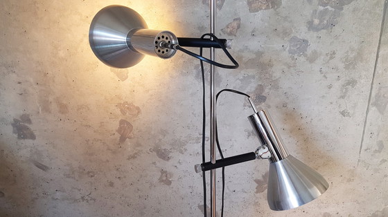 Image 1 of Les Ateliers Boulanger floor lamp chrome