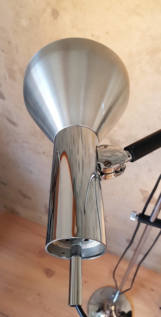 Image 1 of Les Ateliers Boulanger floor lamp chrome