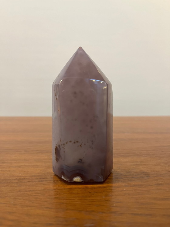 Image 1 of Brazilian Druzy Banded Agate Tower