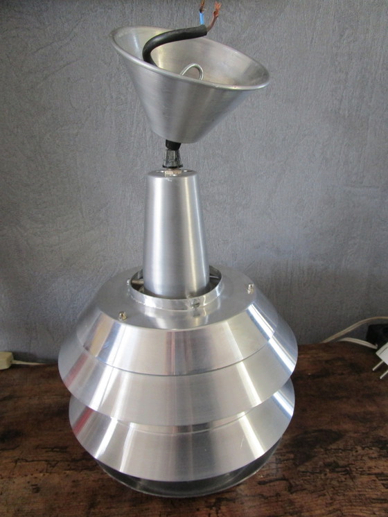 Image 1 of Vintage Aluminum Pendant Lamp