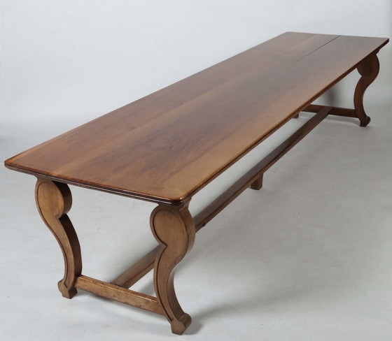 Image 1 of Monastery table refectory table Monastery table country house dining table France 18th/19th century walnut 325cm