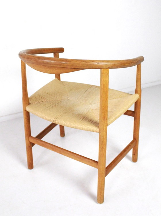 Image 1 of Fauteuil design danois Hans J Wegner pour PP Møbler