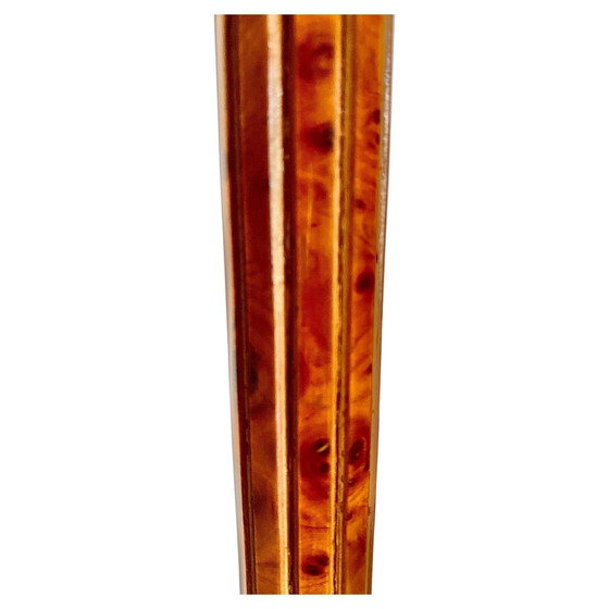 Image 1 of 1x 1980 Murano Glass and Steel Floor Lamp by Prearo, Italy