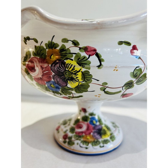 Image 1 of Vintage Mazzettie ceramic fruit bowl by Simonetti