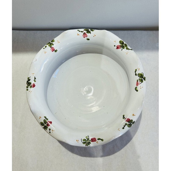 Image 1 of Vintage Mazzettie ceramic fruit bowl by Simonetti