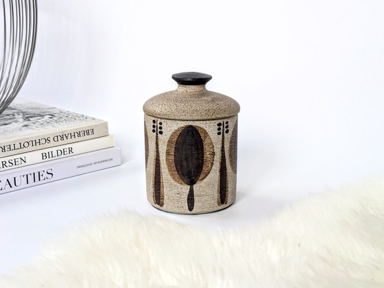 Image 1 of Ceramic Lidded Box | Peter Müller For Sgrafo | 1970'S West German Pottery