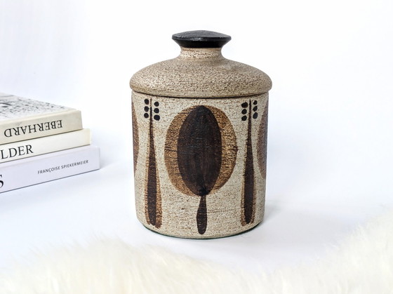 Image 1 of Ceramic Lidded Box | Peter Müller For Sgrafo | 1970'S West German Pottery