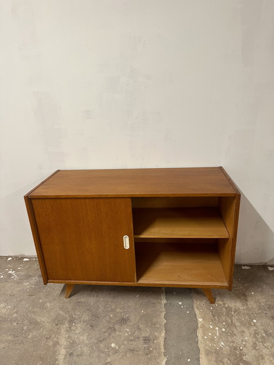 Image 1 of Vintage Sideboard With Sliding Doors
