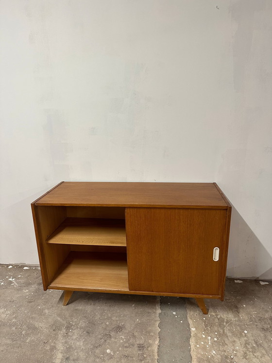 Image 1 of Vintage Sideboard With Sliding Doors