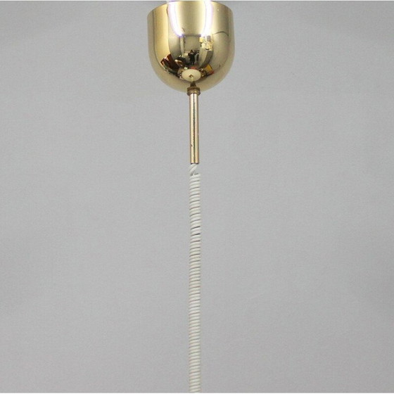 Image 1 of Lampada a sospensione vintage in vetro di Murano, 1980