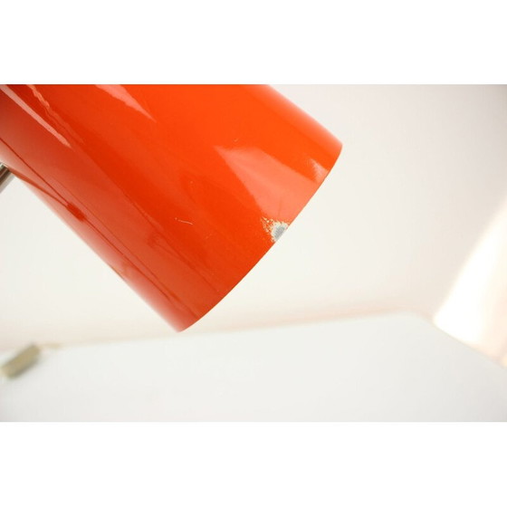 Image 1 of Lampada vintage in metallo rosso, Germania 1970