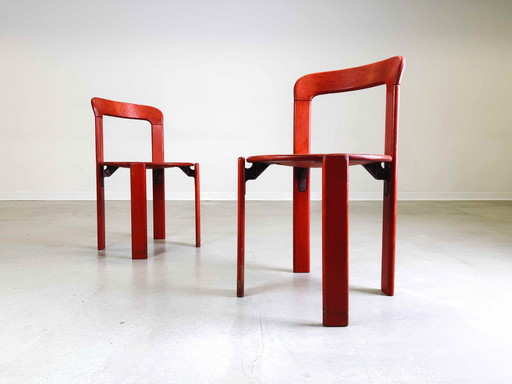 Set of 2 Vintage chairs Bruno Rey Kusch & Co 1970s Design