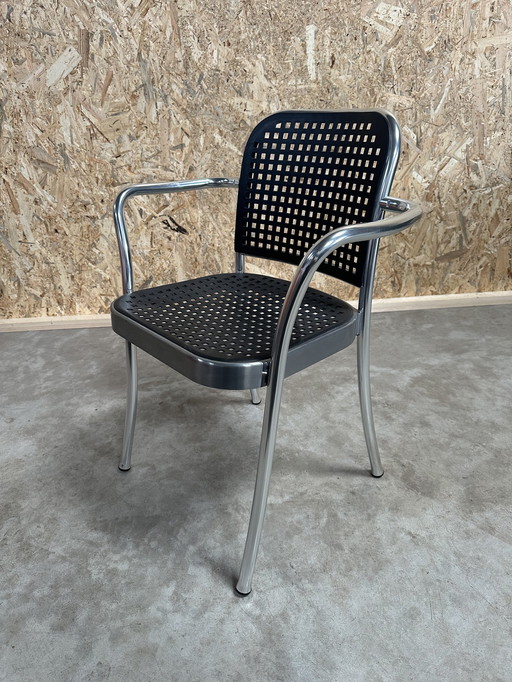 The Padova Silver design canteen chair