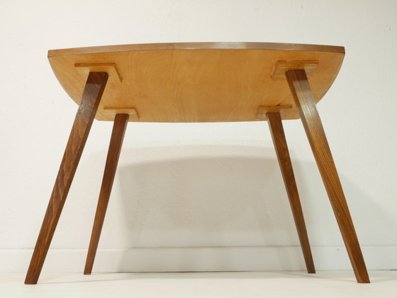 Image 1 of Vintage coffee table with glass insert, 60s, Germany