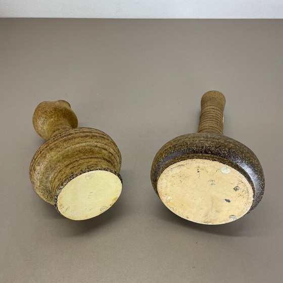 Image 1 of Pair of vintage ceramic vases by Vest Keramiek, Netherlands 1970s