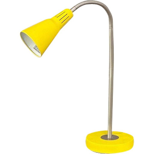 Lampada da scrivania gialla vintage per Ikea