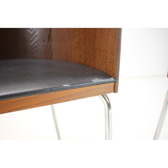 Image 1 of Vintage imitation leather dining set for Ikea, Bulgaria 1990