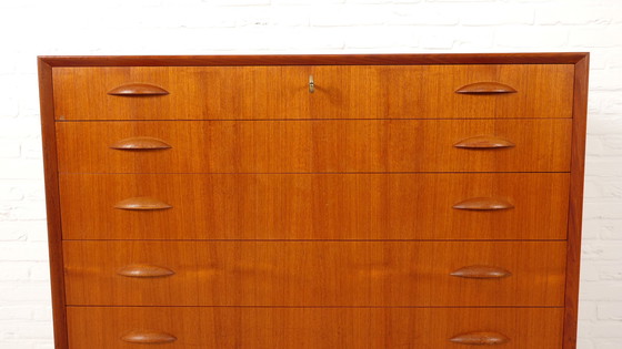 Image 1 of Chest of drawers | Danish design | Teak | Johannes Sorth | 102 cm