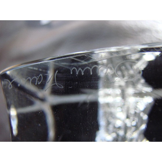 Image 1 of Vintage Daum Nancy lamp France 1970s