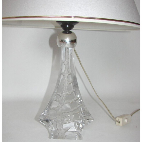 Image 1 of Vintage Daum Nancy lamp France 1970s