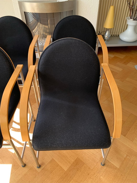 Image 1 of 4x Arco dining room chair