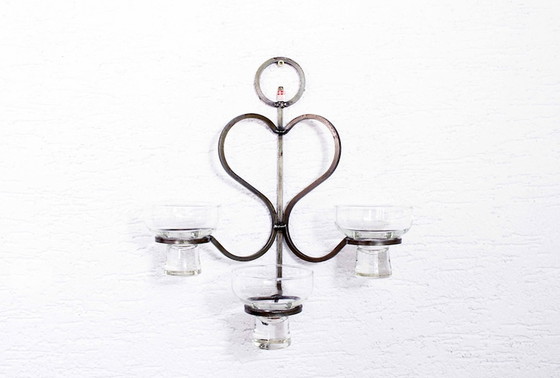 Image 1 of Harlyk scandinavian wall candlestick 1960