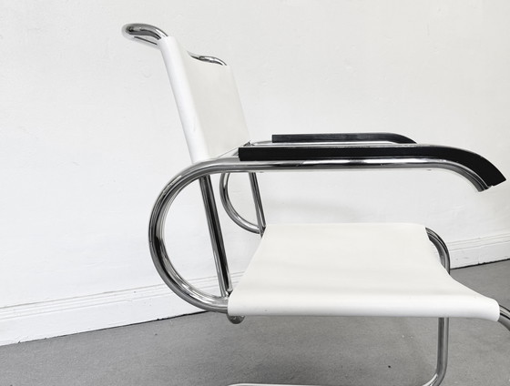 Image 1 of 1/4 Tecta D40 Cantilever Chair Chair Set Bauhaus White Leather